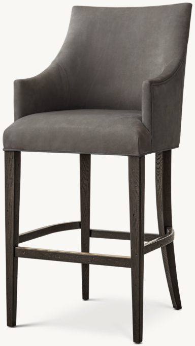 Ella Leather Bar & Counter Stool