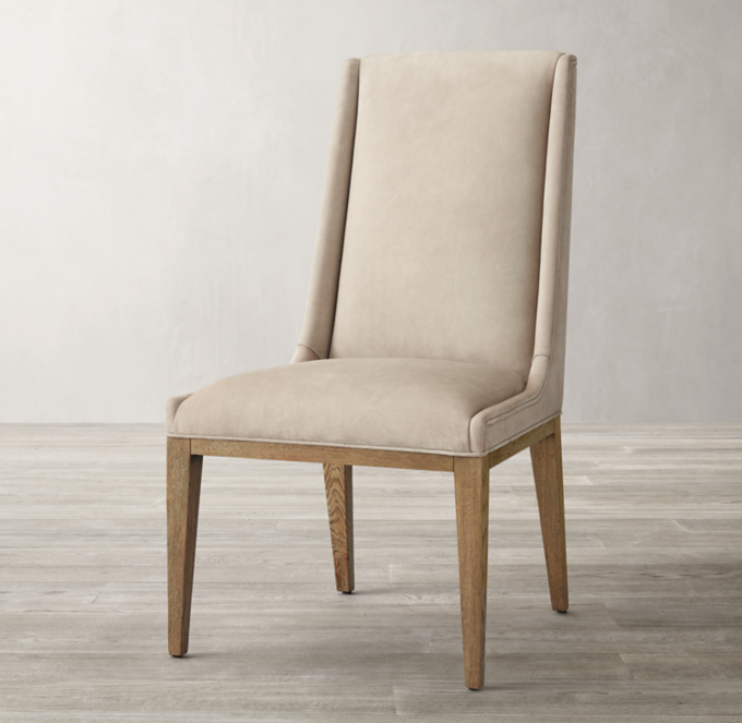 Leigh Leather Side Chair