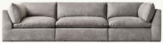 Costera Modular Leather 3-Piece Sofa