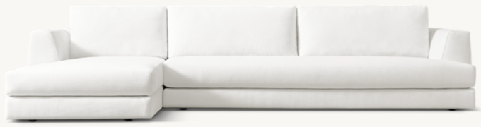 Monza Left-Arm Sofa-Chaise Bench-Cushion Sectional