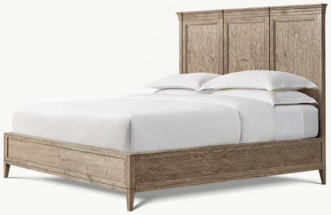 Cayden Campaign Panel Bed