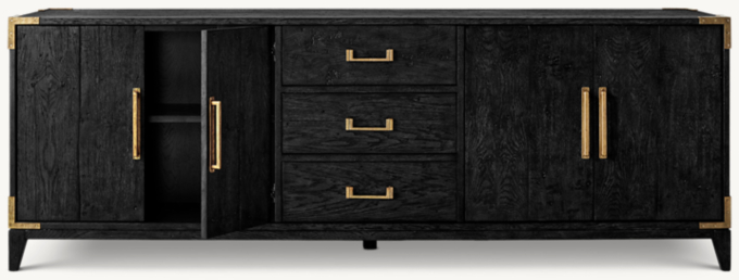 Rh deals media cabinet