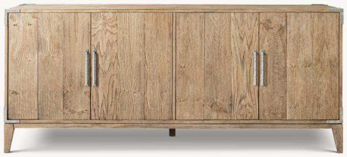 Cayden Campaign 4-Door Sideboard