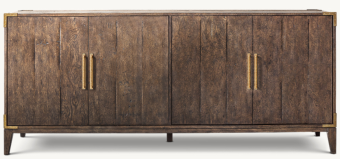 Cayden Campaign 4-Door Sideboard