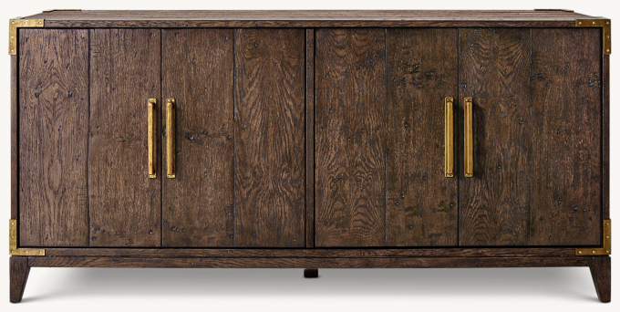 Cayden Campaign 4-Door Media Console