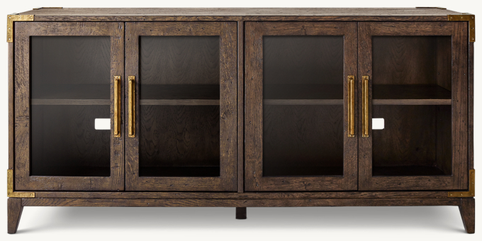 Restoration hardware media console discount