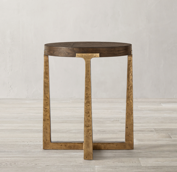 TBrace Round Side Table