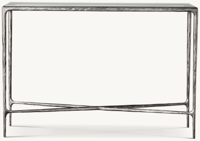 Restoration hardware thaddeus console table discount