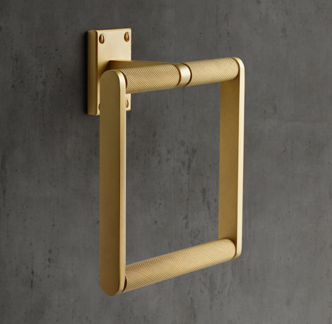 Lambeth Knurled Towel Ring 
