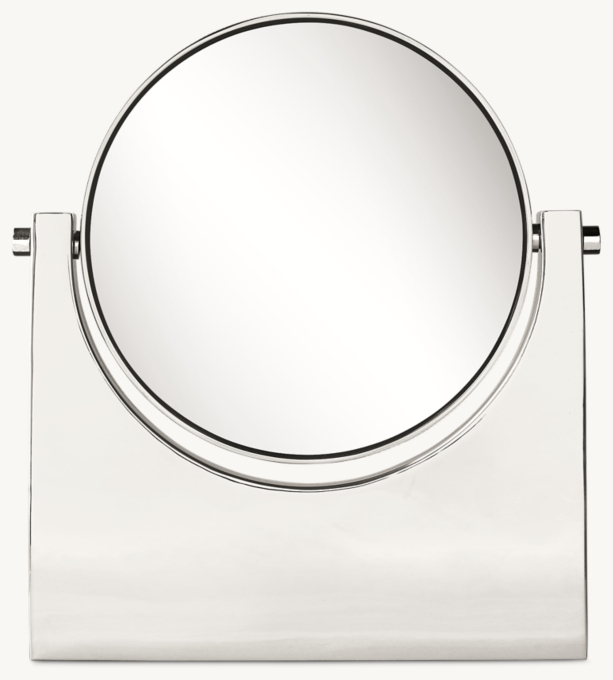 Miroir de table moleté - Petit format