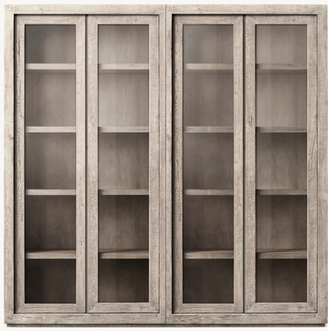 Restoration hardware curio deals cabinet