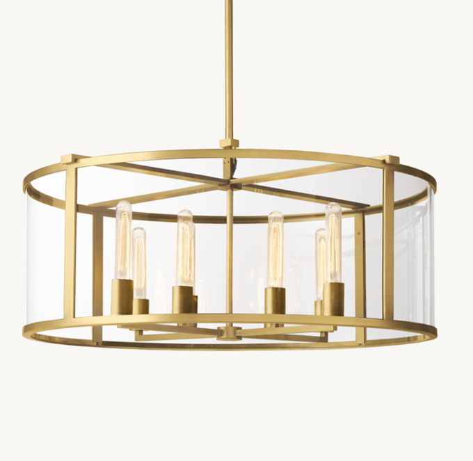 Beckman Round Chandelier 33\"