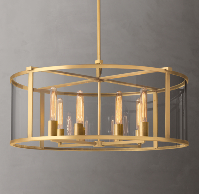 Beckman Round Chandelier 33\"