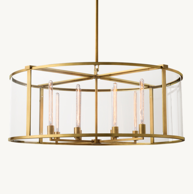 Beckman Round Chandelier 44\"