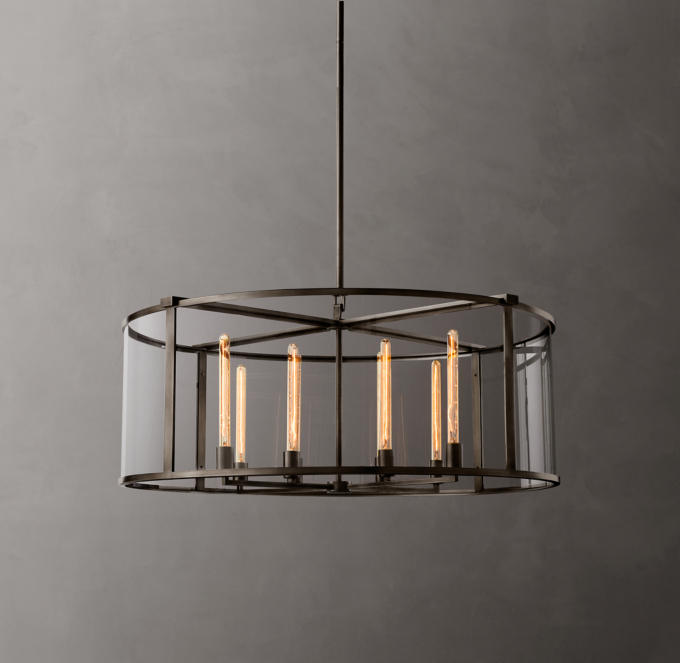 Beckman Round Chandelier 44\"