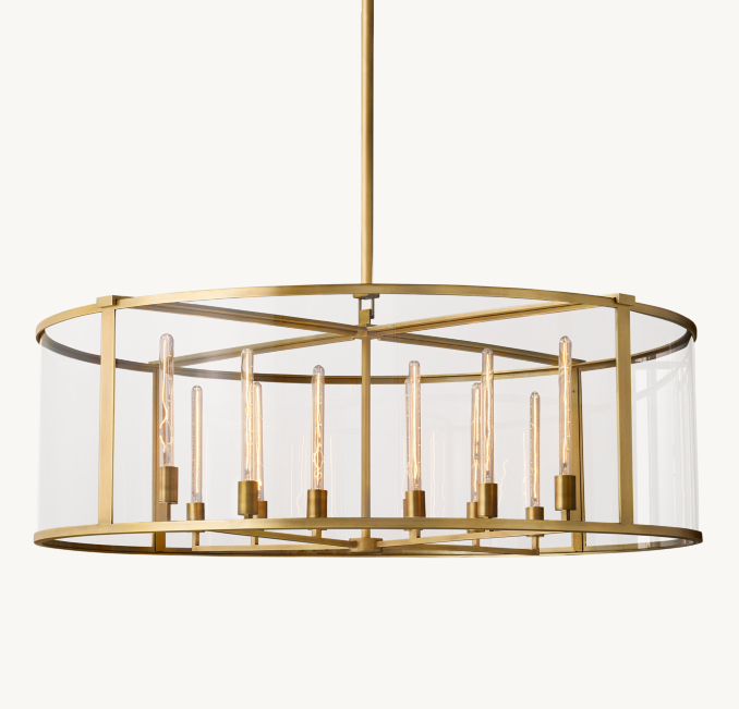 Beckman Round Chandelier 55"