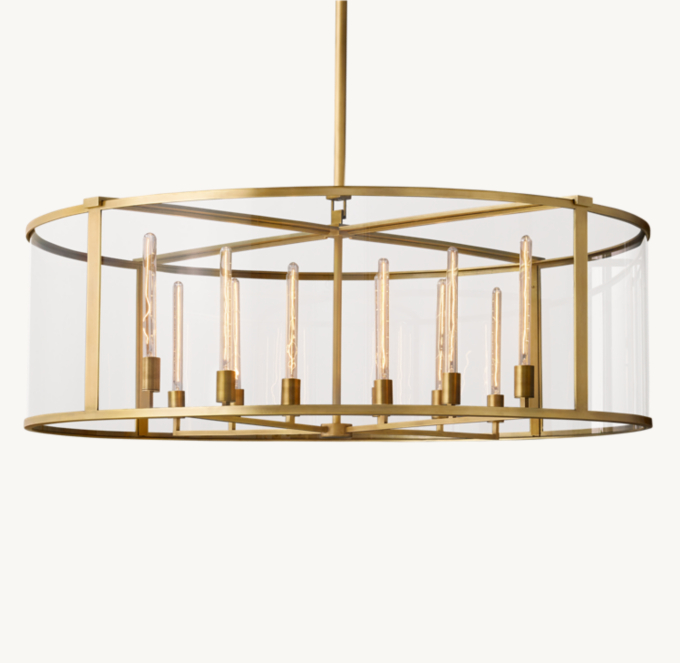 Beckman Round Chandelier 55\"