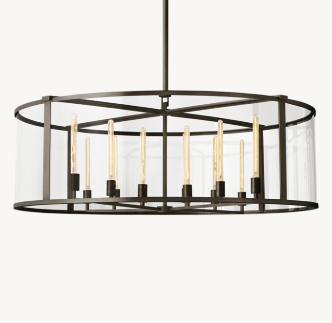 Beckman Round Chandelier 55\"