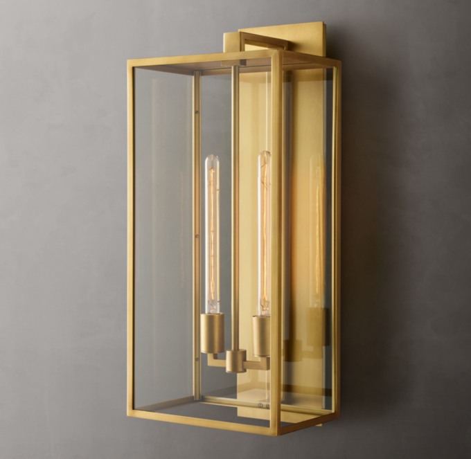 BECKMAN SCONCE 28\"