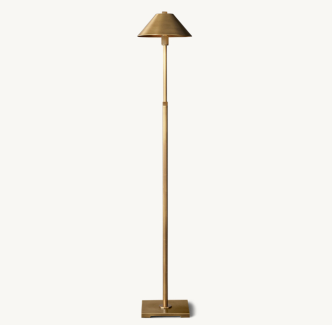 Utilitaire Metal Shade Floor Lamp