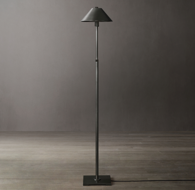 Utilitaire Metal Shade Floor Lamp