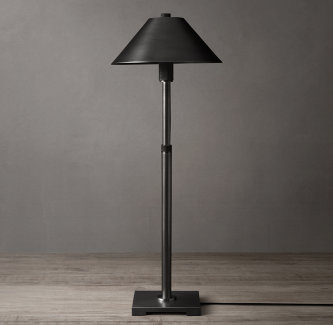 Utilitaire Metal Shade Table Lamp