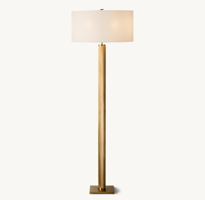 Restoration Hardware Classic Brass Adjustable Floor Lamp – a Pair. Original  Price: $798