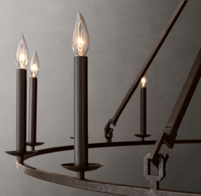 19th C. English Openwork Collection Outdoor Metal Candle Sleeves (Set of 4)