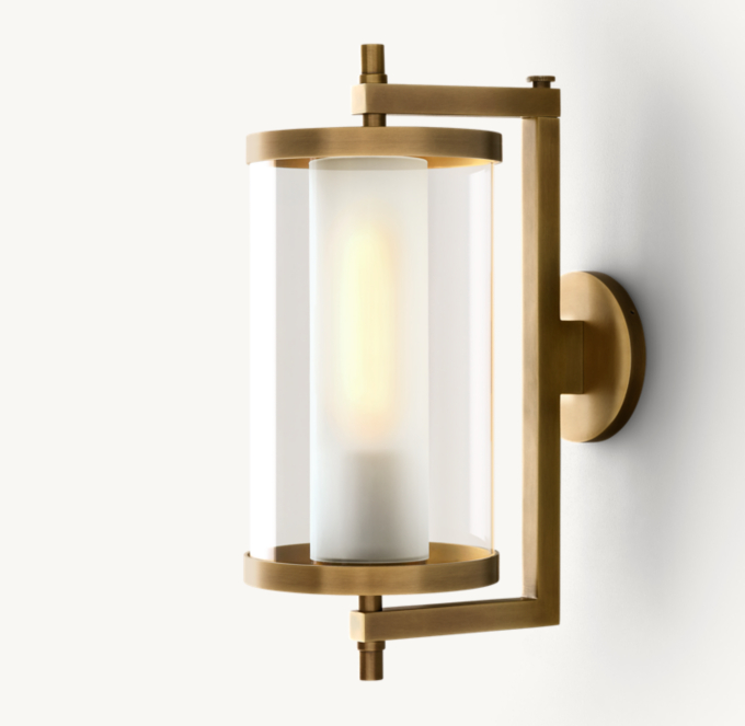 High/Low: Brass Candle Sconces for the Solstice - Remodelista