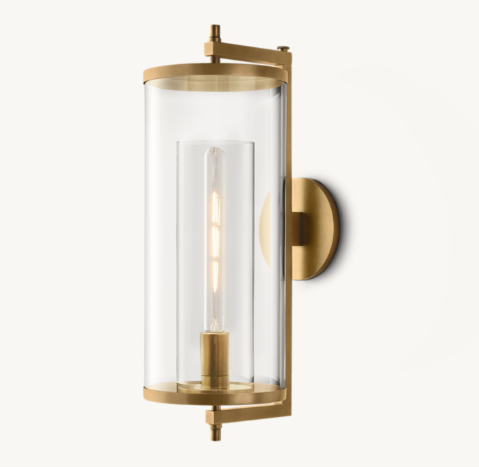 Rh wall sconce sales