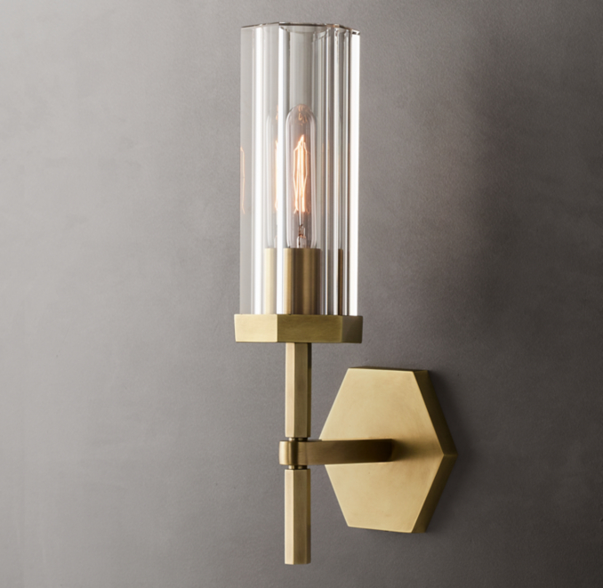 Lambeth Hexagonal Sconce | RH