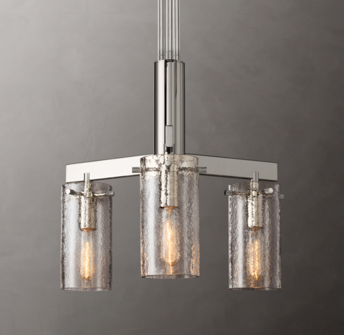 Charleroi Triple Pendant