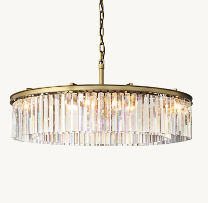Rhys Round Chandelier 43\"