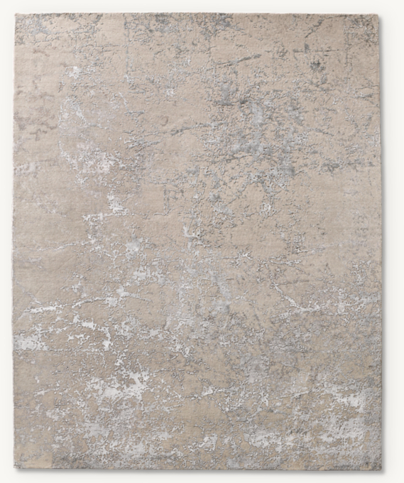 Pilar Rug - Hand-Sculpted Wool & Viscose Design