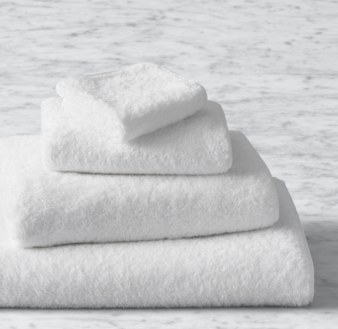 Piped 630-gram Turkish Terry Towel Collection