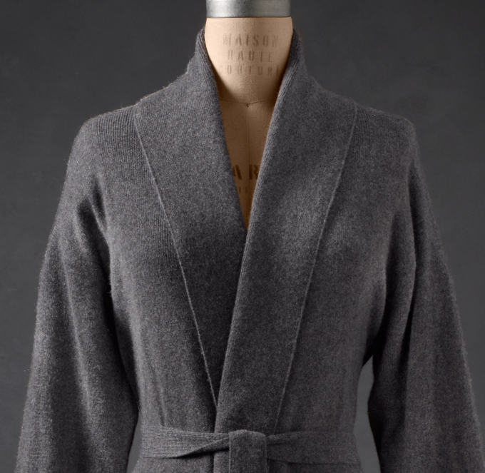 Cashmere Robe Long RH