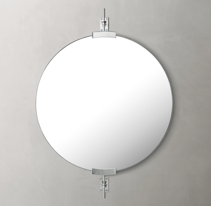 BracketMount Round Mirror