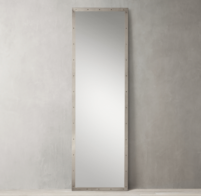 Metal Framed Leaner Mirror