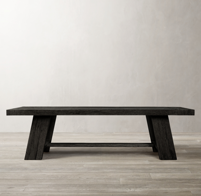 Davos Oak Rectangular Extension Dining Table