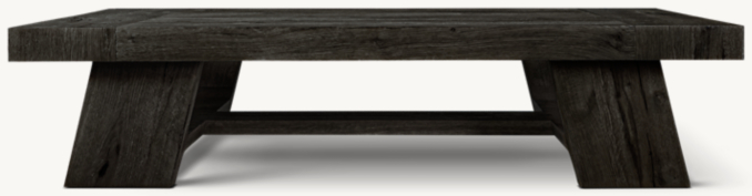 Davos Oak Rectangular Coffee Table