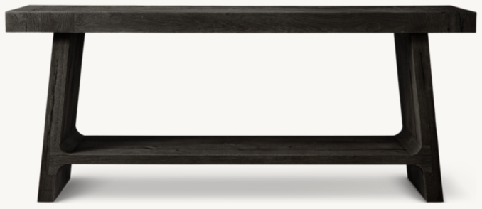 Shown in Aged Black Oak.