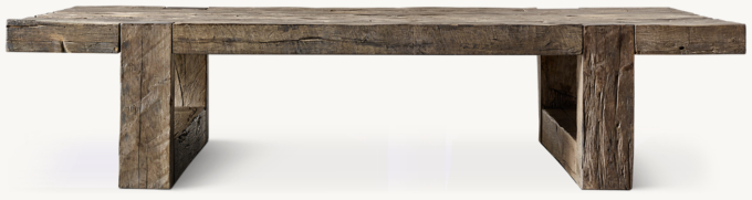 Reclaimed Rustic Oak Coffee Table