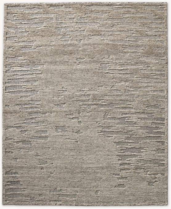 Overhead view of Caldera Wool Rug 