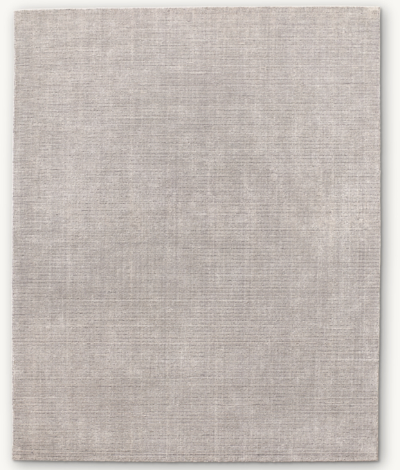 Overhead view of Izar Wool Rug 