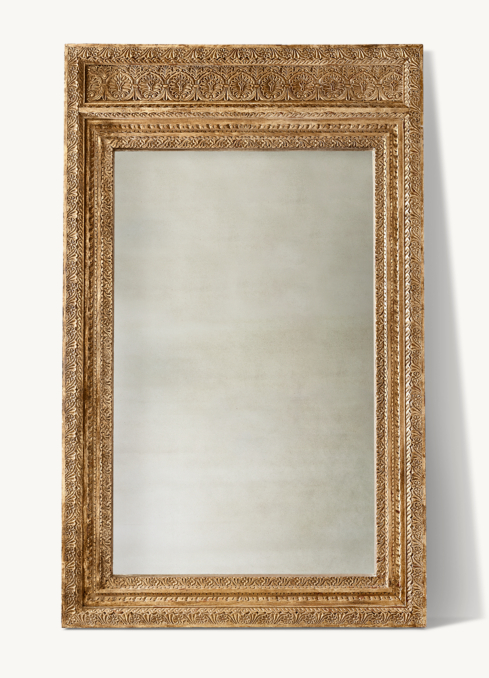 54" x 95" mirror shown in Gold.