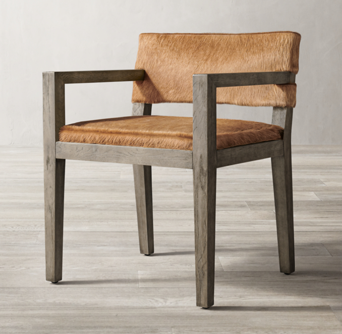 Saddle Hair On Hide Dining Chair Collection Rh
