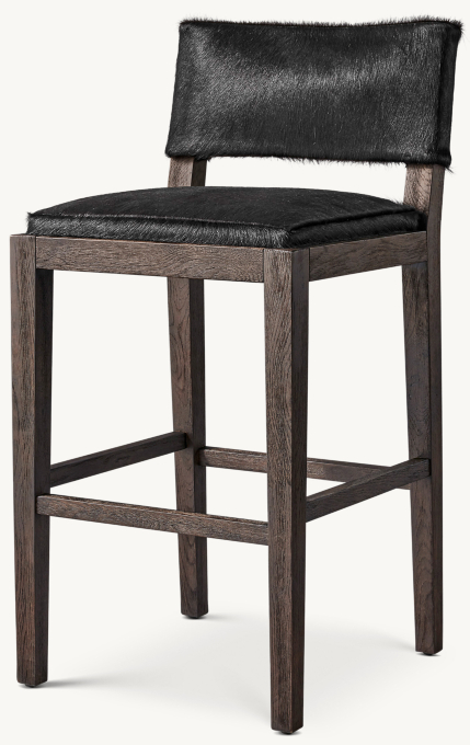 Saddle Hair-on-Hide Bar & Counter Stool