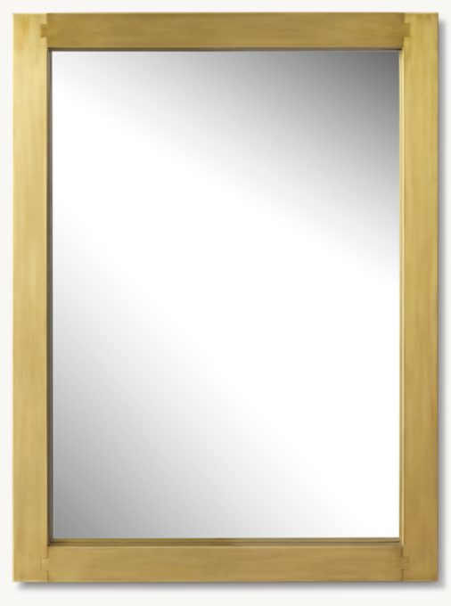 Metal Dovetail Mirror - Wide Frame