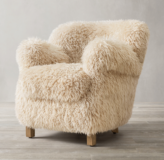 Professor's Sheepskin Chair