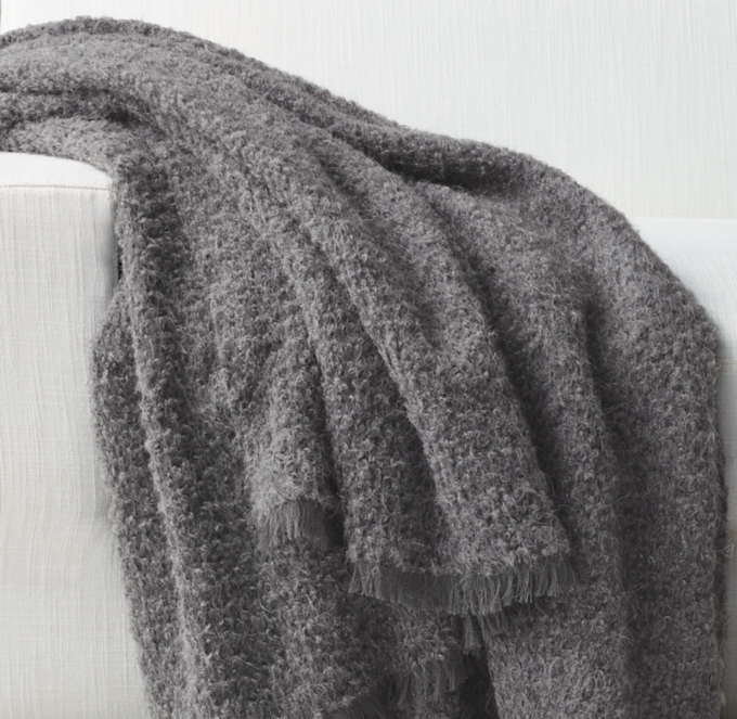 Restoration hardware best sale alpaca throw